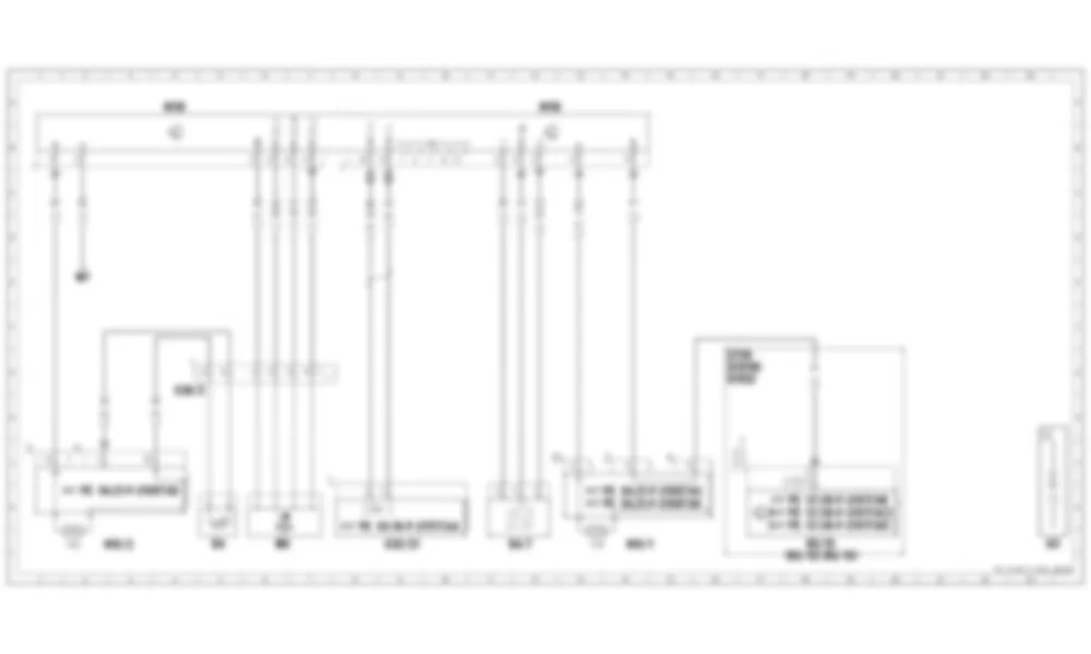 Электросхема Блок управления топливной системой для Mercedes-Benz SLK-class (R172) 2011-2020