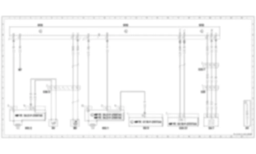 Электросхема Блок управления топливной системой для Mercedes-Benz SLK-class (R172) 2011-2020
