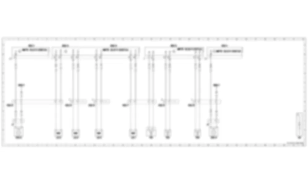 Электросхема Схема подключения точки разъединения разъема для Mercedes-Benz SLK-class (R172) 2011-2020