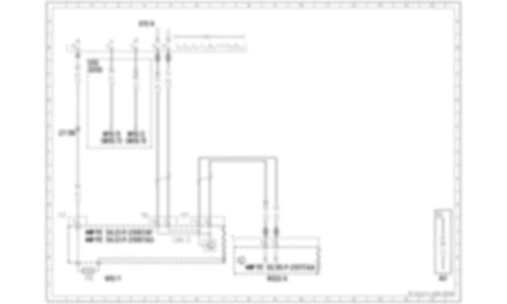 Электросхема Разъем канала передачи данных / диагностический разъем для Mercedes-Benz SLK-class (R172) 2011-2020