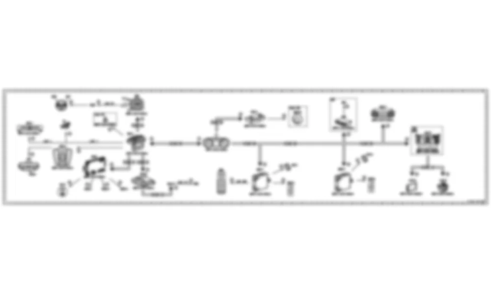 Электросхема Принципиальная электрическая схема подсветки символов для Mercedes-Benz SLS-class (C197) 2010-2020