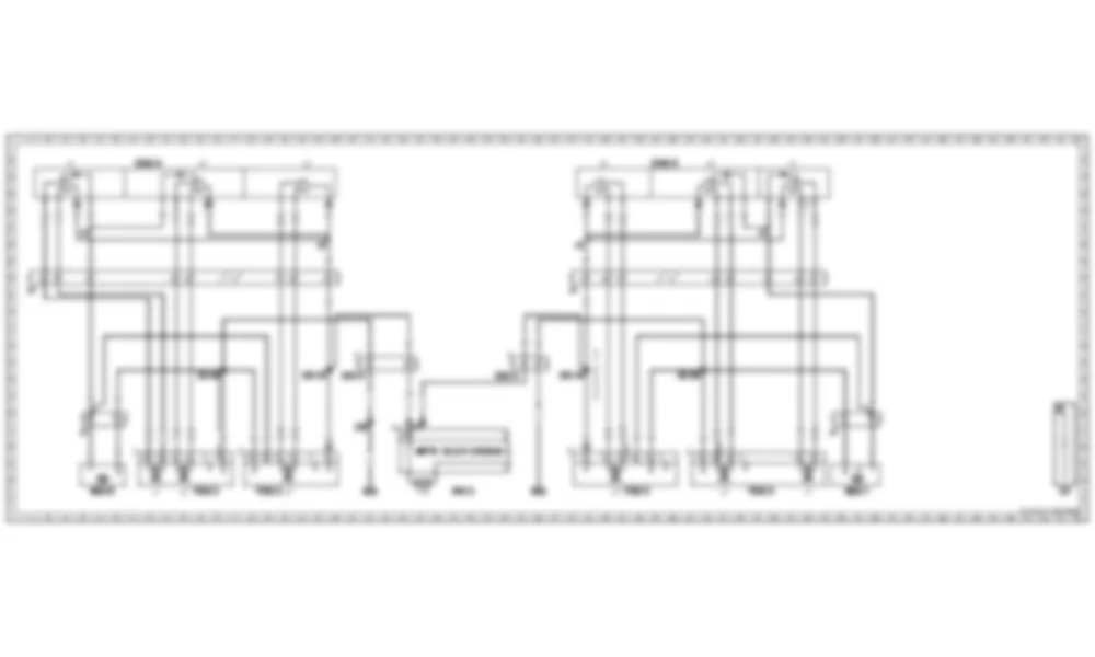 Электросхема Схема подключения поясничной опоры для Mercedes-Benz SLS-class (C197) 2010-2020