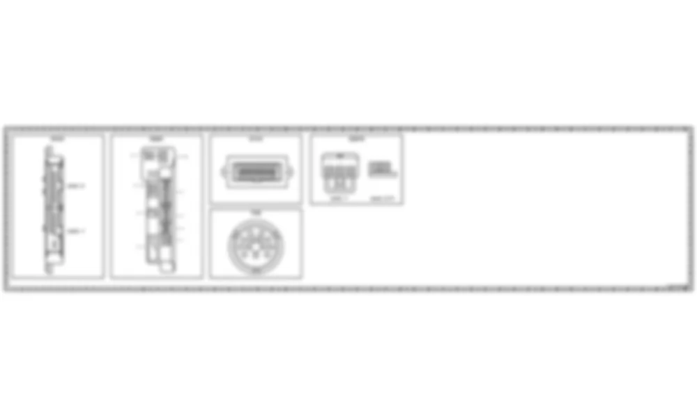 Распиновка разъемов схемы Электронный блок управления коробкой передач (ETC) для Mercedes-Benz SLR-class (C199) 2003—2010