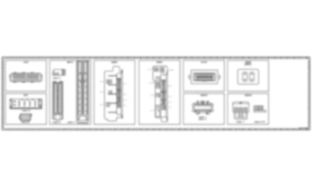 Распиновка разъемов схемы Модуль управления электронной системой стабилизации (ESP) для Mercedes-Benz SLR-class (C199) 2003—2010