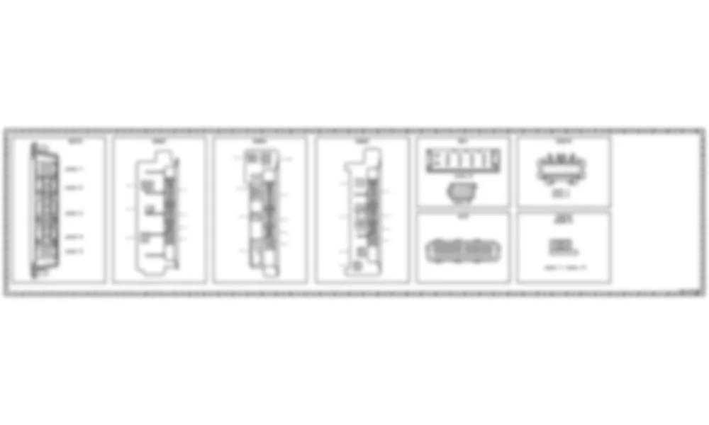 Распиновка разъемов схемы Модуль управления бортовой электросистемой для Mercedes-Benz SLR-class (C199) 2003—2010