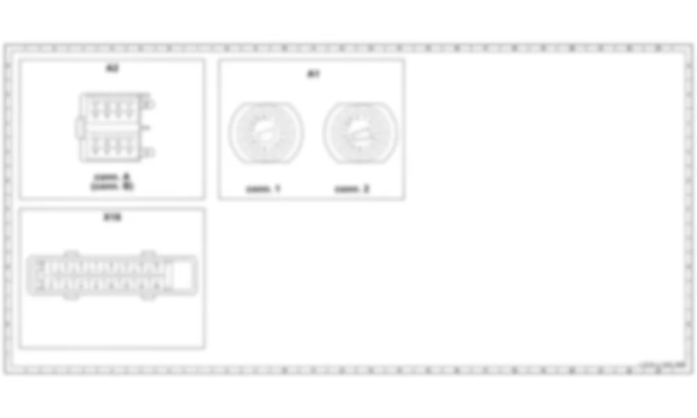 Распиновка разъемов схемы Радио для Mercedes-Benz C-class (W202) 1993—2001