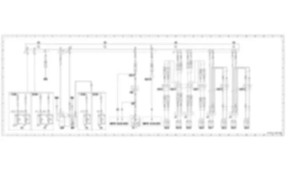 Электросхема Радио для Mercedes-Benz C-class (W202) 1993—2001