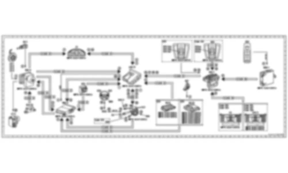 Электросхема Принципиальная электрическая схема системы активного удержания полосы движения для Mercedes-Benz C-class (W204) 2007—2014