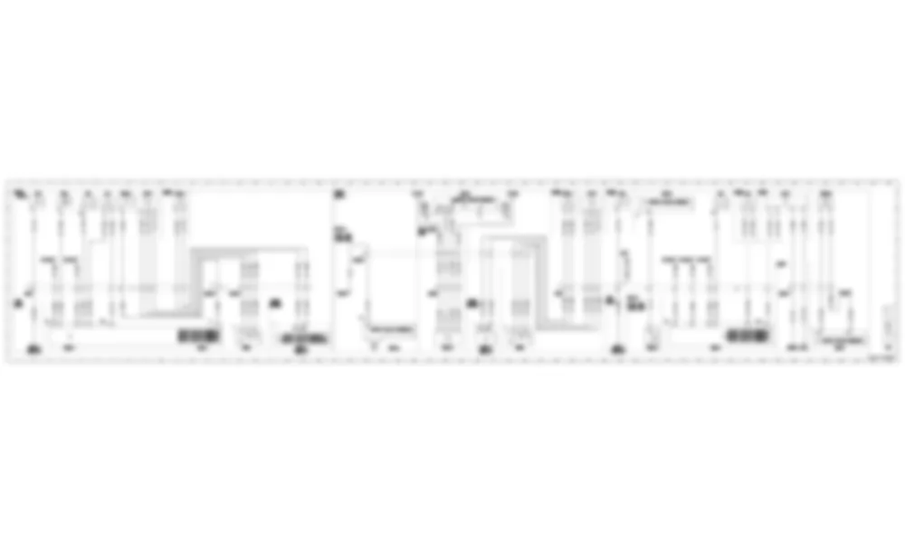 Электросхема Схема подключения точки разъединения разъема для Mercedes-Benz E-class (C207) 2010-2017
