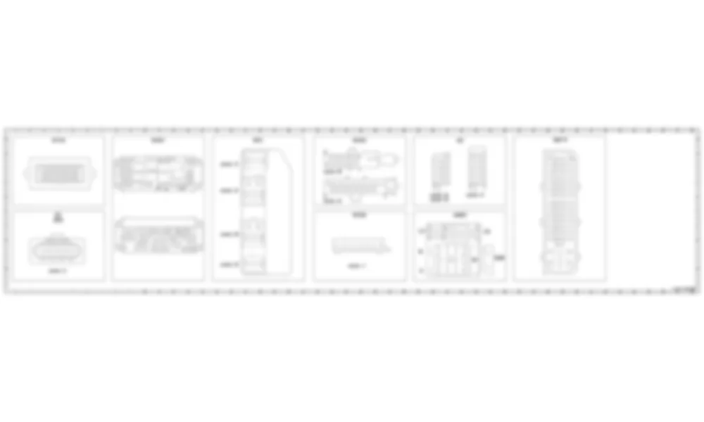 Распиновка разъемов схемы Разъем канала передачи данных / диагностический разъем для Mercedes-Benz CLK-class (W209) 2002—2009