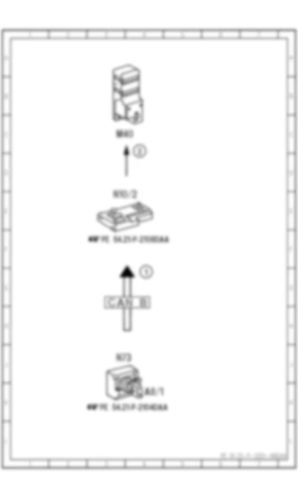 Электросхема Принципиальная электрическая схема мультиконтурного сиденья для Mercedes-Benz E-class (W212) 2009—2016
