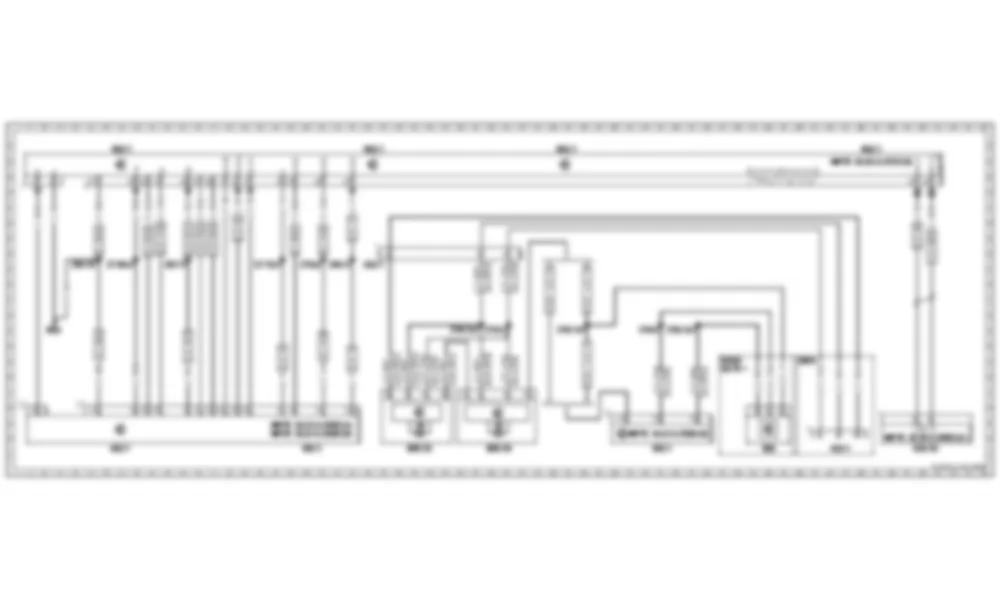 Электросхема Модуль управления автоматической системой кондиционирования (AAC) для Mercedes-Benz CL-class (C216) 2006—2014