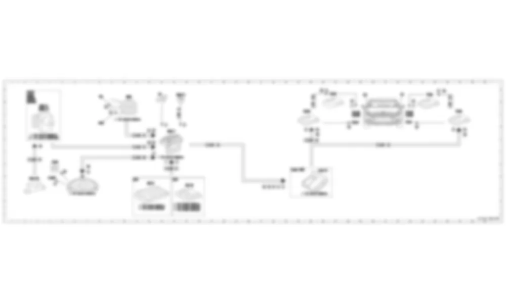 Электросхема Функциональная схема Adaptive Highbeam Assist для Mercedes-Benz CLS-class (C218) 2010—2018