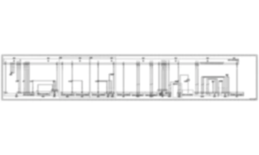 Электросхема Модуль управления системой впрыска дизельного топлива Common Rail (CDI) для Mercedes-Benz S-class (W221) 2005—2013