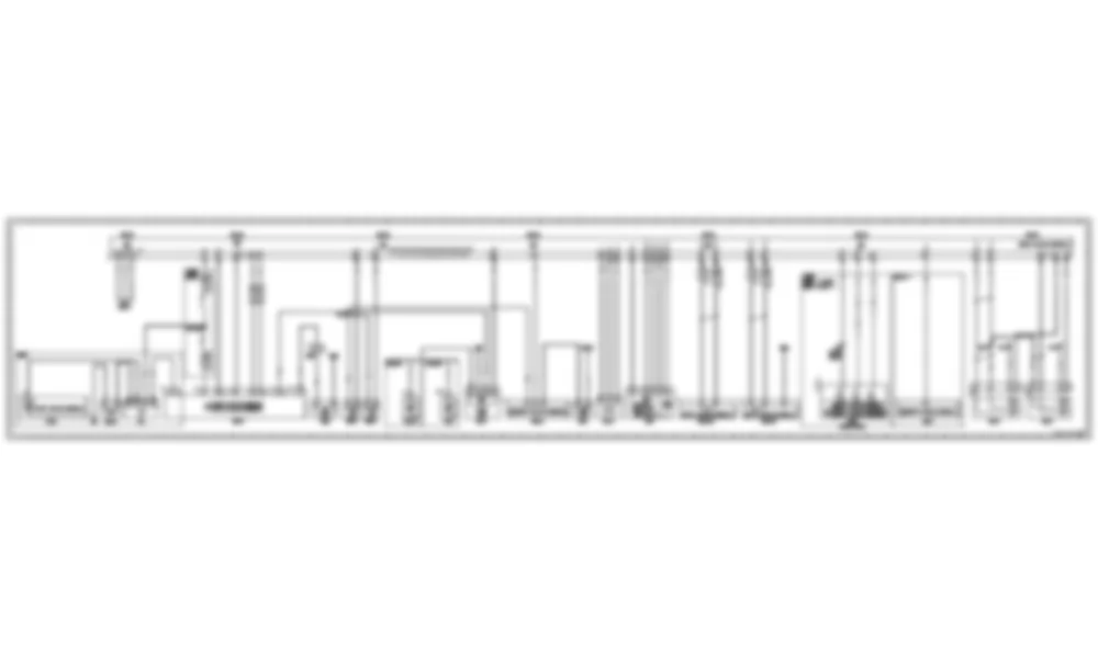 Электросхема Модуль управления системой впрыска и зажигания ME-SFI для Mercedes-Benz S-class (W221) 2005—2013