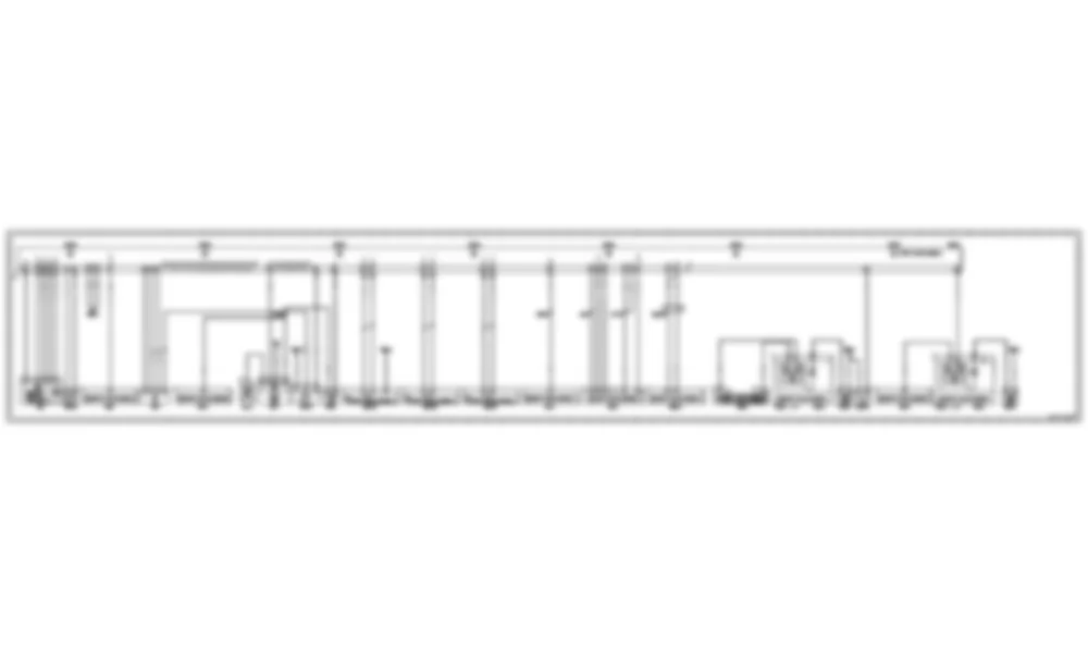 Электросхема Модуль управления системой впрыска и зажигания ME-SFI для Mercedes-Benz S-class (W221) 2005—2013