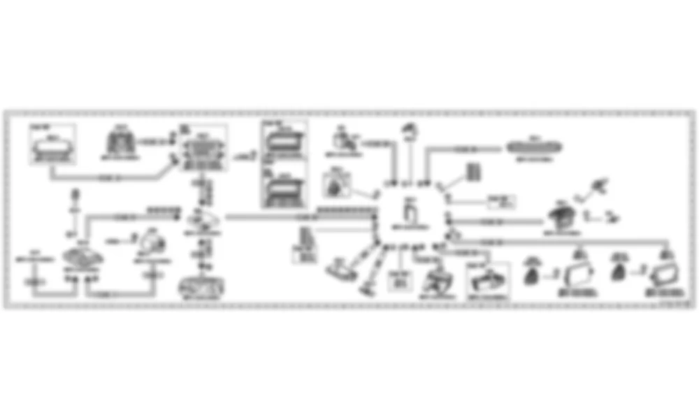 Электросхема Функциональная электрическая схема автоматического кондиционирования воздуха Входные сигналы для Mercedes-Benz S-class (W221) 2005—2013