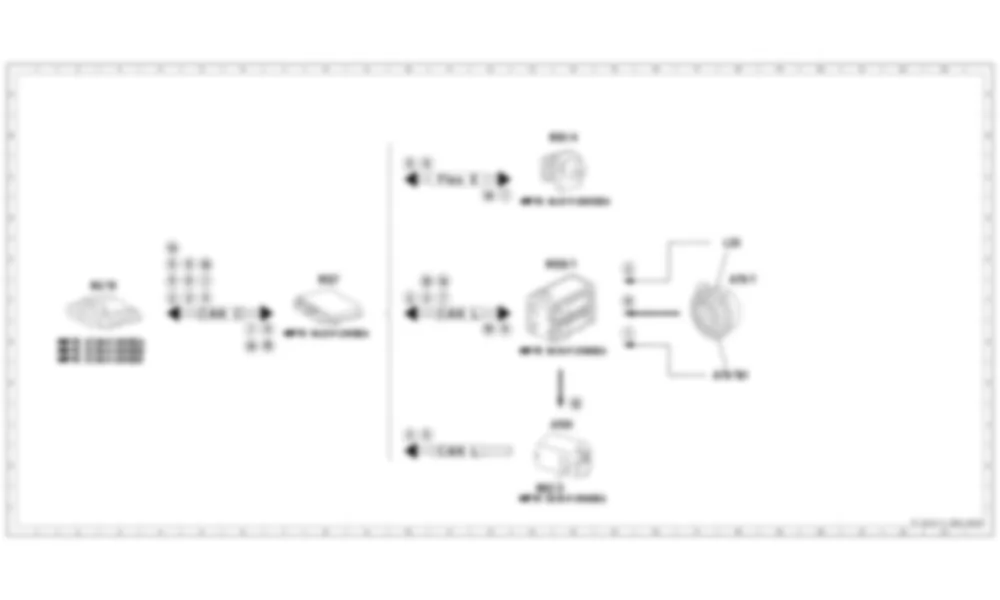Электросхема Принципиальная электрическая схема рекуперативного торможения для Mercedes-Benz S-class (W222) 2013-2020