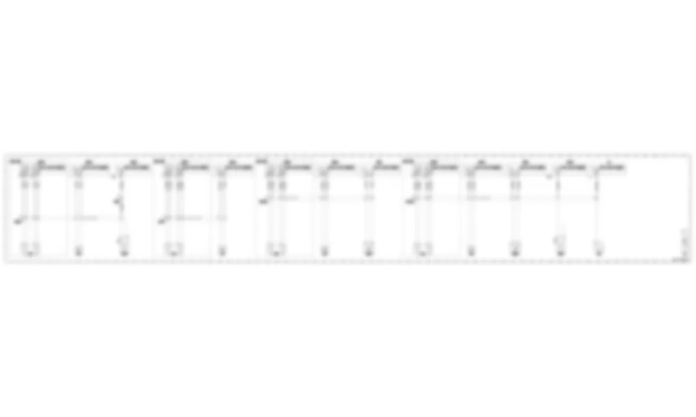 Электросхема Схема подключения точки разъединения разъема для Mercedes-Benz S-class (W222) 2013-2020