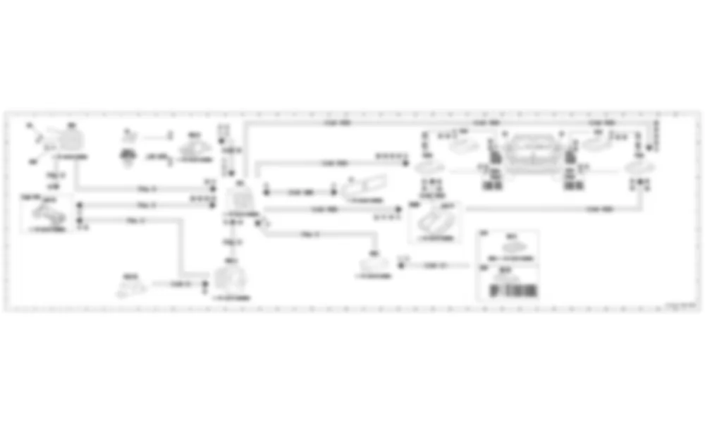 Электросхема Функциональная схема Adaptive Highbeam Assist для Mercedes-Benz S-class (W222) 2013-2020