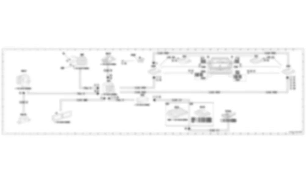 Электросхема Функциональная схема интеллектуальной системы освещения для Mercedes-Benz S-class (W222) 2013-2020