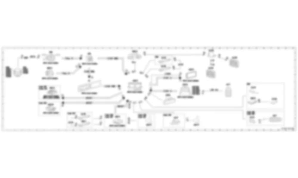 Электросхема Функциональная электрическая схема для режима навигации (КОМАНДА), функция для Mercedes-Benz S-class (W222) 2013-2020