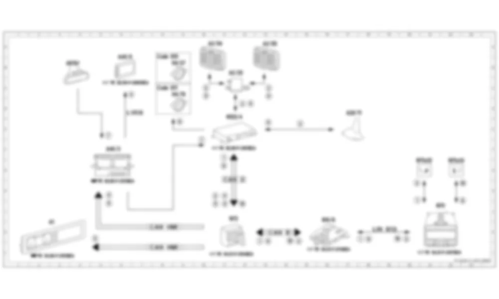 Электросхема Принципиальная электрическая схема для информации MB и функции помощи при поломке для Mercedes-Benz S-class (W222) 2013-2020