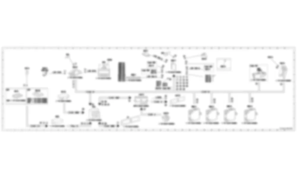 Электросхема Принципиальная электрическая схема входных сигналов климат-контроля для Mercedes-Benz S-class (W222) 2013-2020