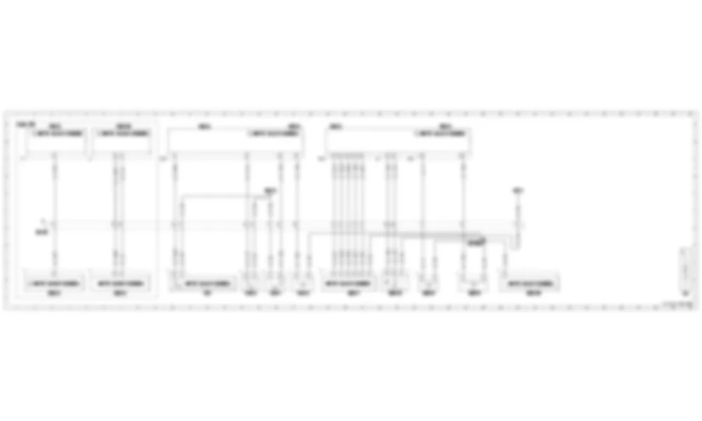 Электросхема Схема подключения точки разъединения разъема для Mercedes-Benz SL-class (R231) 2012-2020