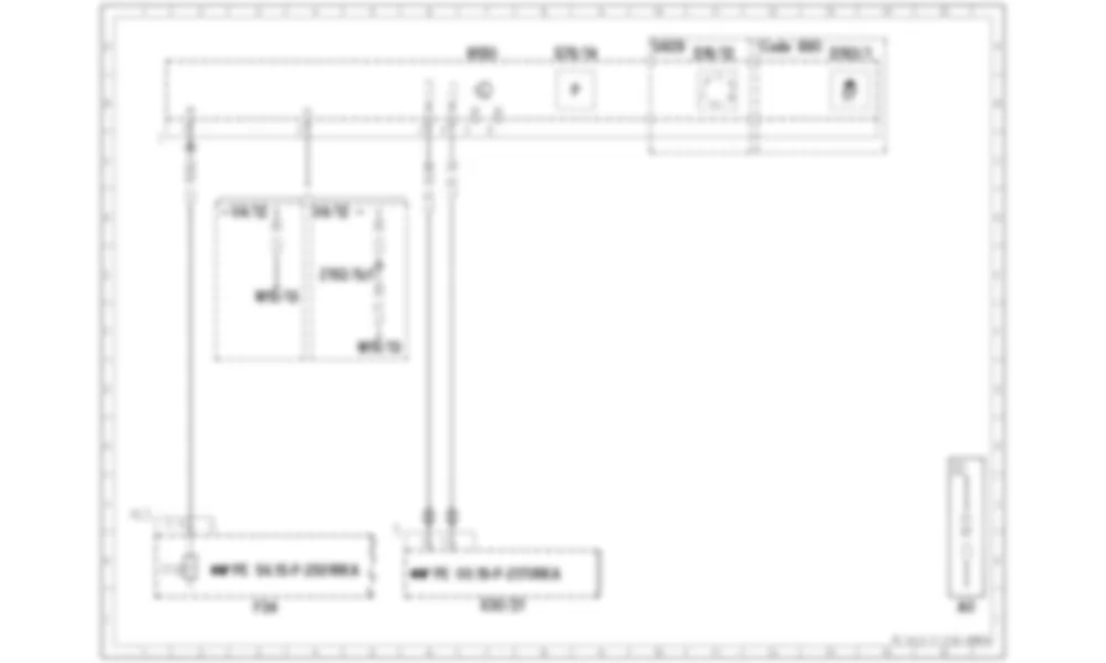 Электросхема Интерфейс прямого выбора для Mercedes-Benz SL-class (R231) 2012-2020