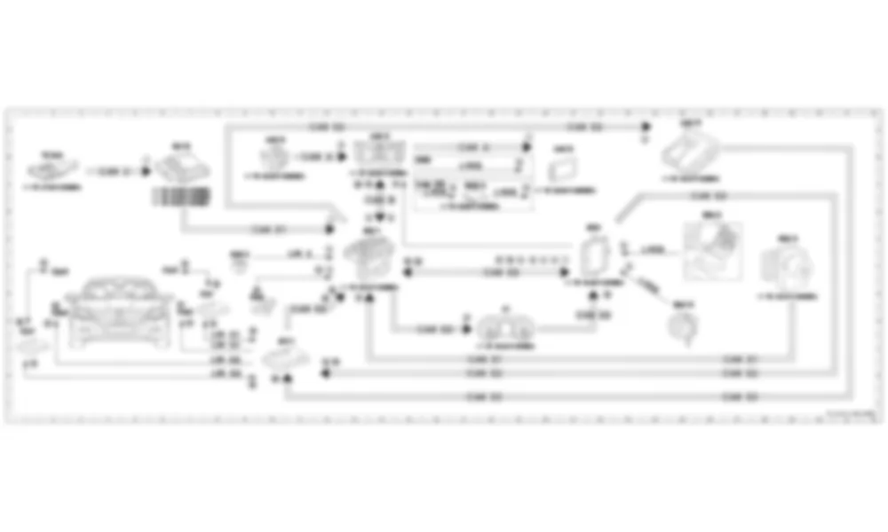 Электросхема Принципиальная электрическая схема ассистента ночного видения для Mercedes-Benz SL-class (R231) 2012-2020