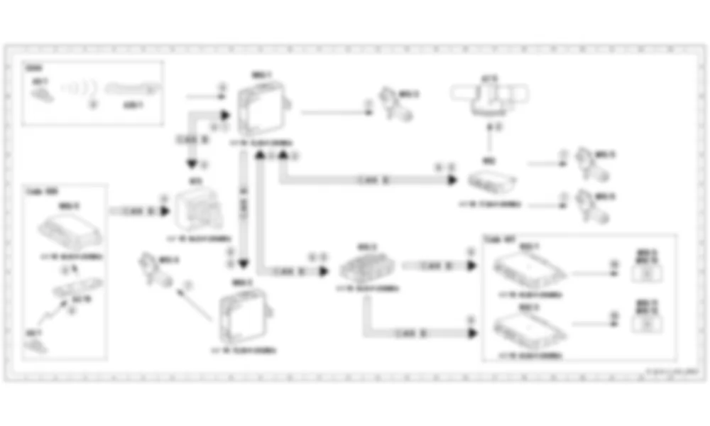 Электросхема Принципиальная электрическая схема для удобного открывания / закрывания с передатчиком k для Mercedes-Benz SL-class (R231) 2012-2020