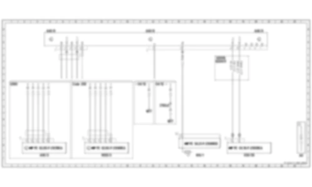 Электросхема Аудио / дисплей COMAND для Mercedes-Benz SL-class (R231) 2012-2020