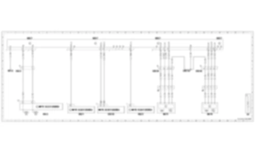 Электросхема Блок управления AIRSCARF для Mercedes-Benz SL-class (R231) 2012-2020