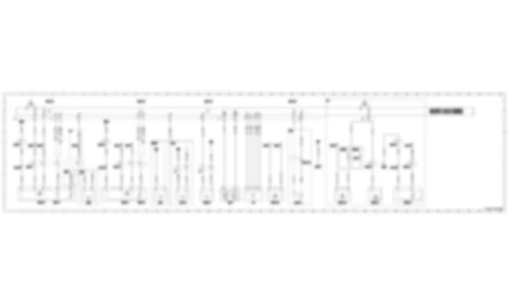 Электросхема Центральный замок (CL) для Smart Fortwo (W451) 2007–2014
