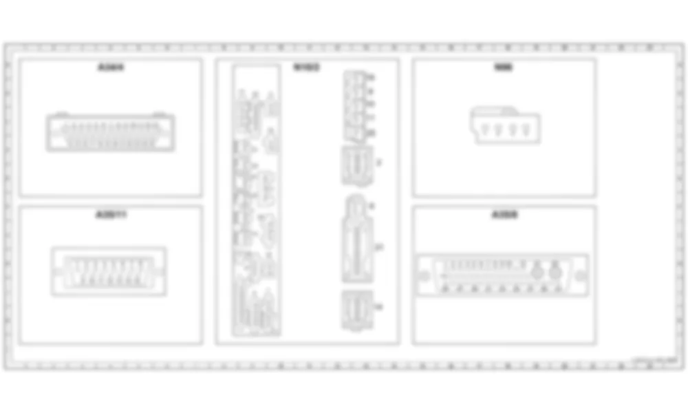 Распиновка разъемов схемы Модуль управления сотовым телефоном (CTEL) для Mercedes-Benz G-class (W463) 1990—2012