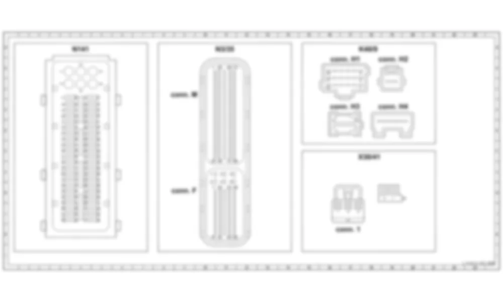 Распиновка разъемов схемы Блок управления AdBlue для Mercedes-Benz Sprinter (W906) 2014–2018