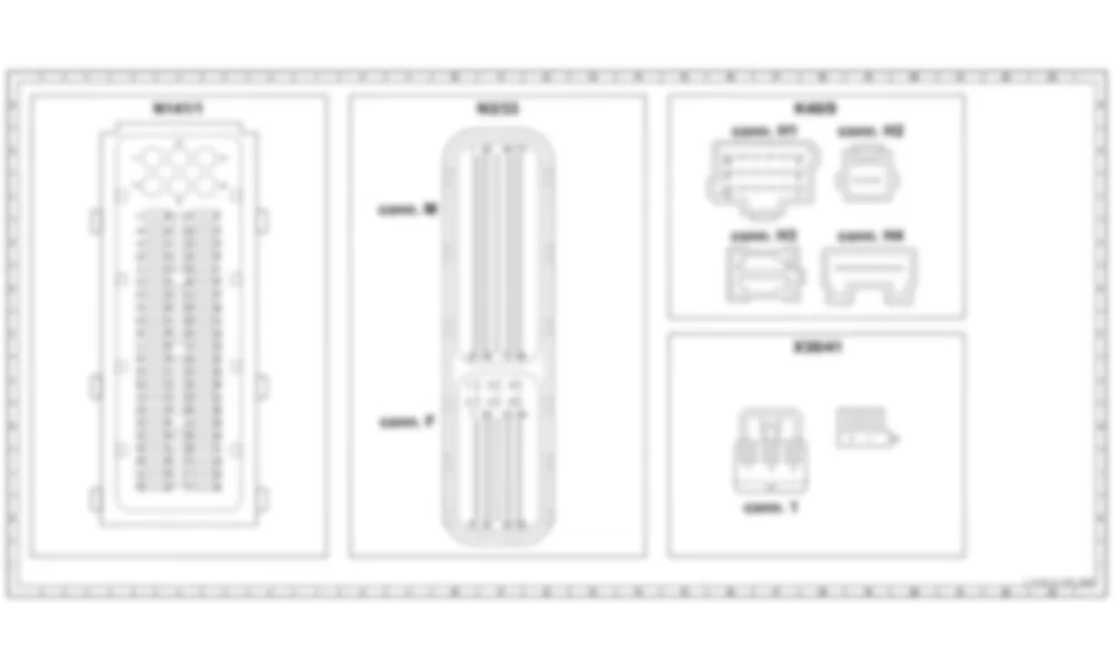 Распиновка разъемов схемы Блок управления AdBlue для Mercedes-Benz Sprinter (W906) 2014–2018