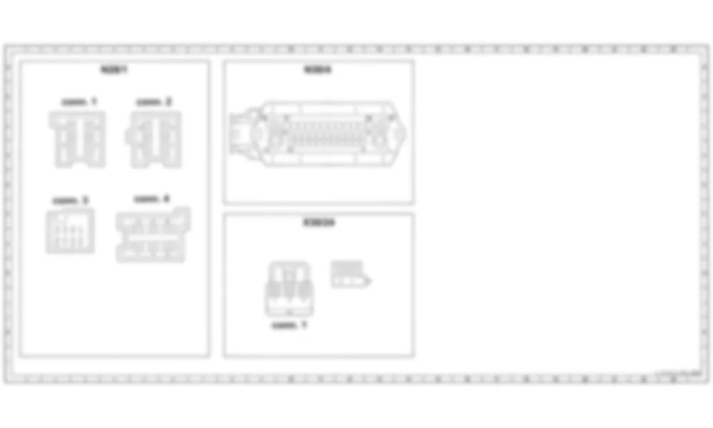 Распиновка разъемов схемы Блок управления распознавания прицепа для Mercedes-Benz Sprinter (W906) 2014–2018