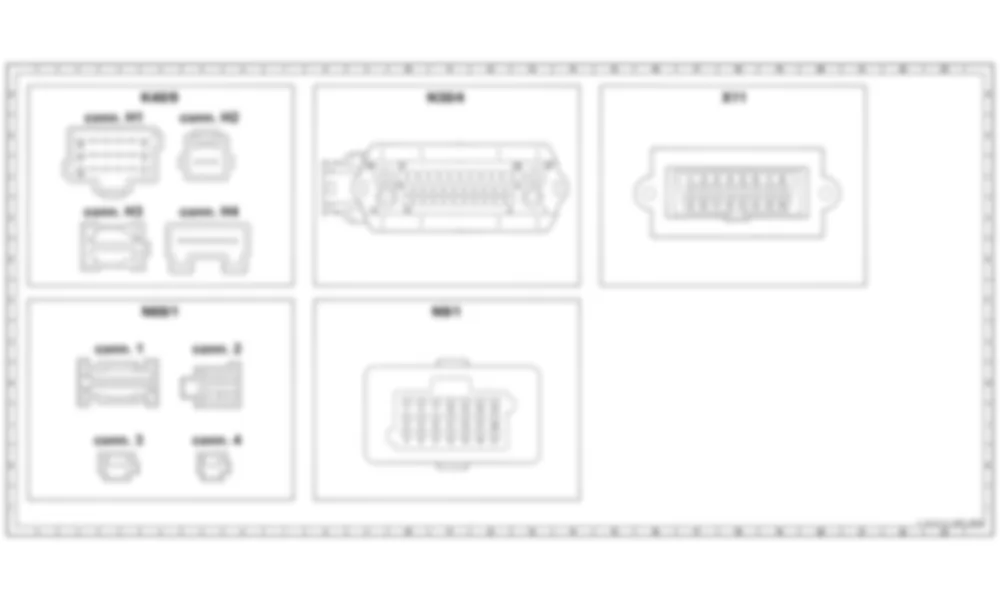Распиновка разъемов схемы Блок предохранителей (9 предохранителей) для Mercedes-Benz Sprinter (W906) 2014–2018