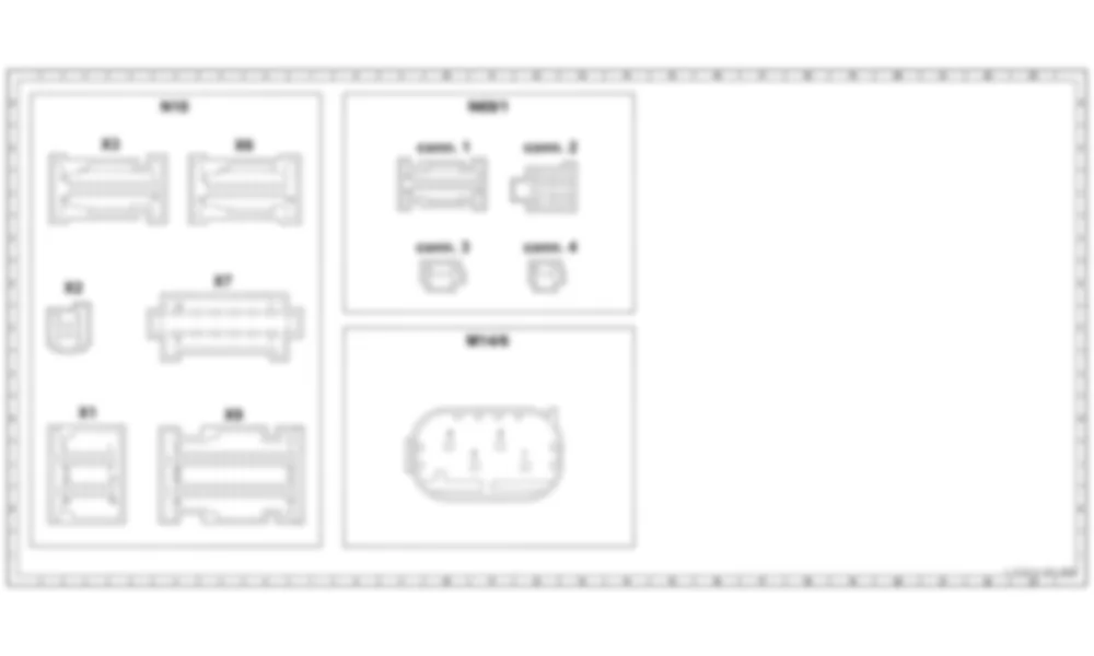 Распиновка разъемов схемы Блок управления передней левой дверью (DCU) для Mercedes-Benz Sprinter (W906) 2014–2018