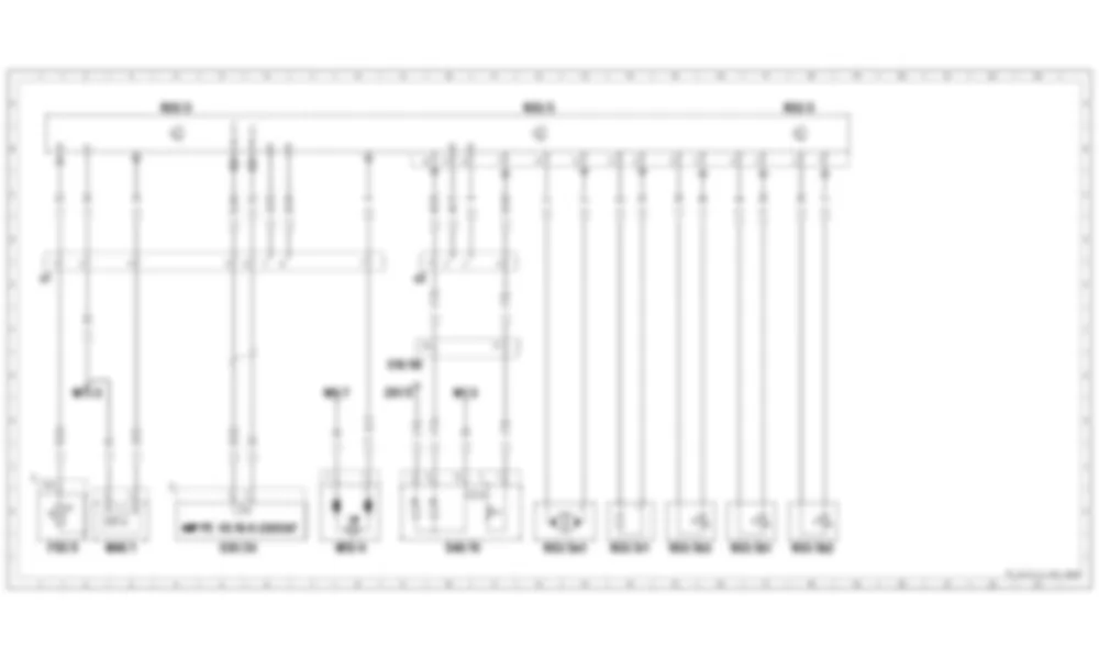 Электросхема Модуль управления стационарным отопителем (STH) для Mercedes-Benz Sprinter (W906) 2014–2018