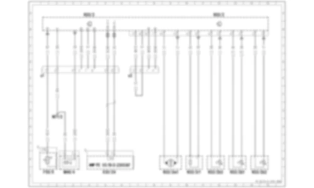 Электросхема Модуль управления стационарным отопителем (STH) для Mercedes-Benz Sprinter (W906) 2014–2018