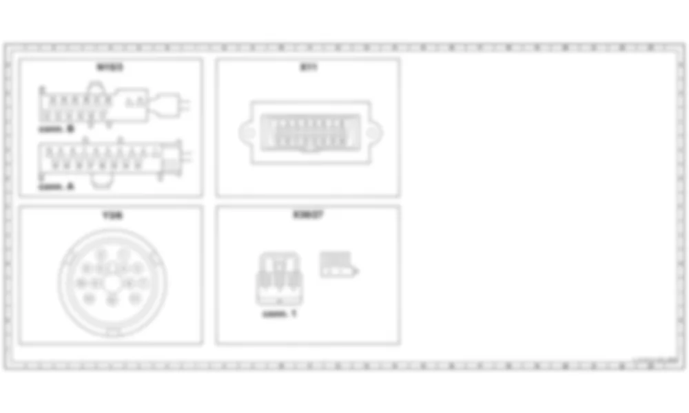 Распиновка разъемов схемы Блок управления электронной коробки передач (ETC) для Mercedes-Benz Sprinter (W906) 2006–2014