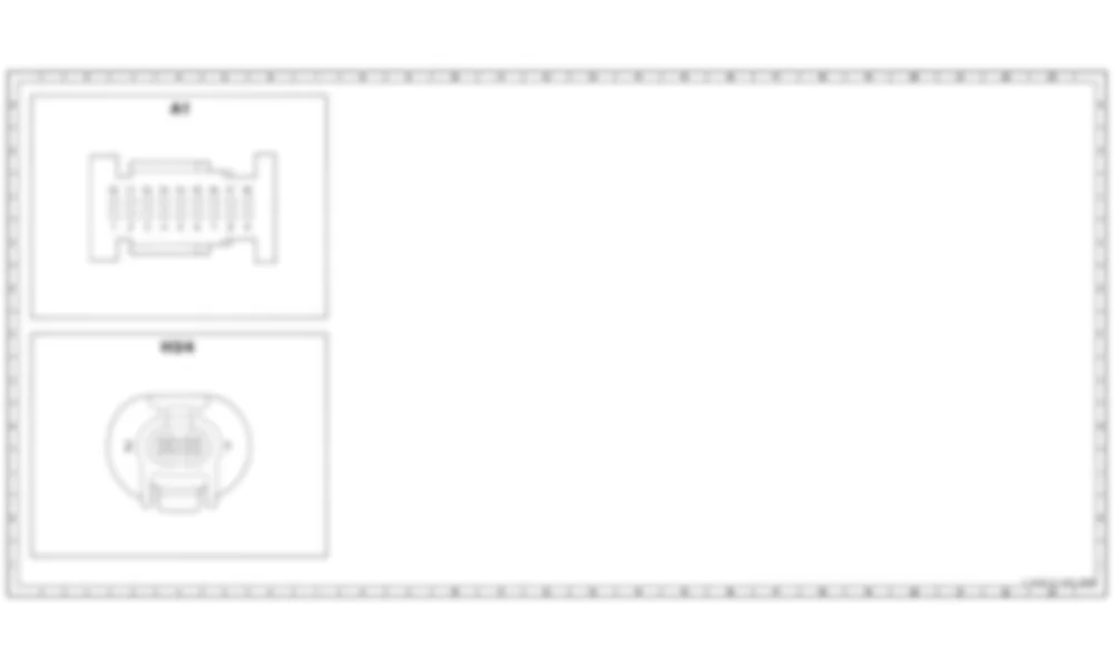 Распиновка разъемов схемы Блок управления камерой заднего вида для Mercedes-Benz Sprinter (W906) 2006–2014