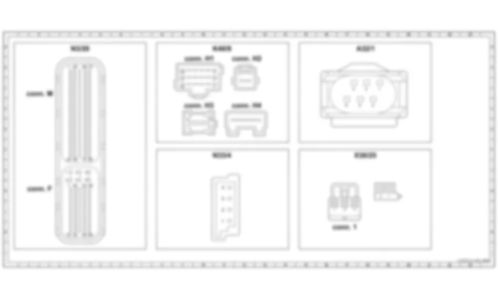 Распиновка разъемов схемы Блок управления автоматическим отопителем (HEAT) для Mercedes-Benz Sprinter (W906) 2006–2014