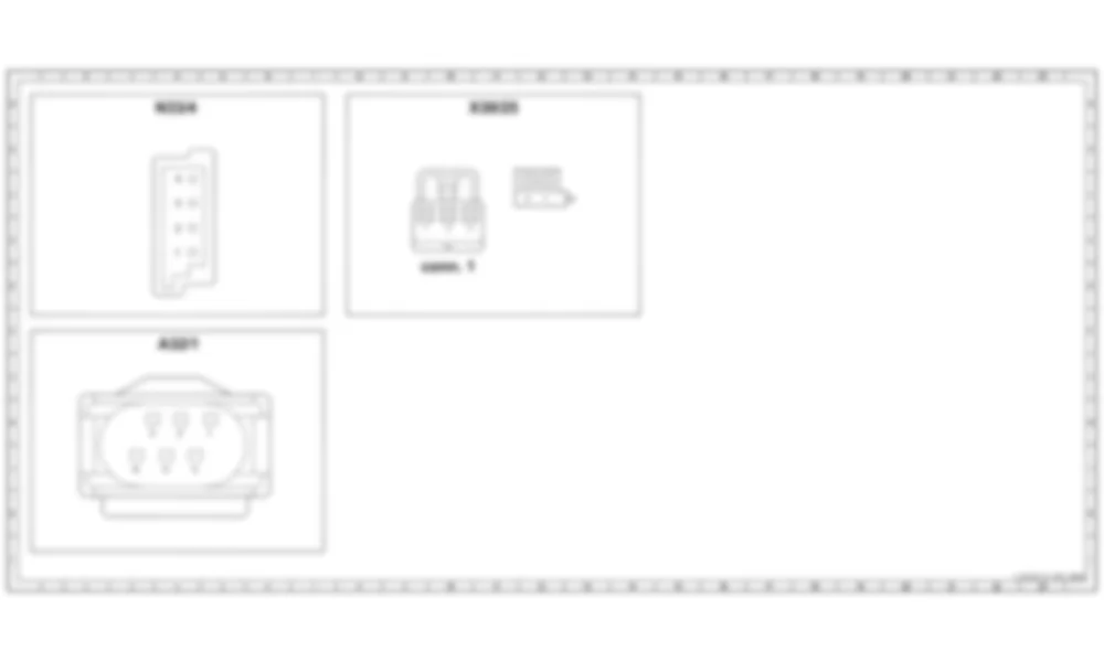 Распиновка разъемов схемы Блок управления автоматической системой кондиционирования (AAC) для Mercedes-Benz Sprinter (W906) 2006–2014