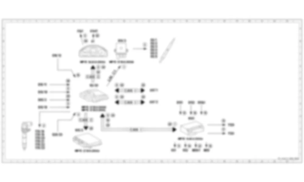 Электросхема Принципиальная электрическая схема системы очистки выхлопных газов для Mercedes-Benz Sprinter (W906) 2006–2014