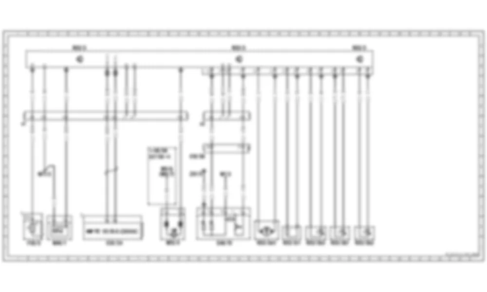 Электросхема Модуль управления стационарным отопителем (STH) для Mercedes-Benz Sprinter (W906) 2006–2014