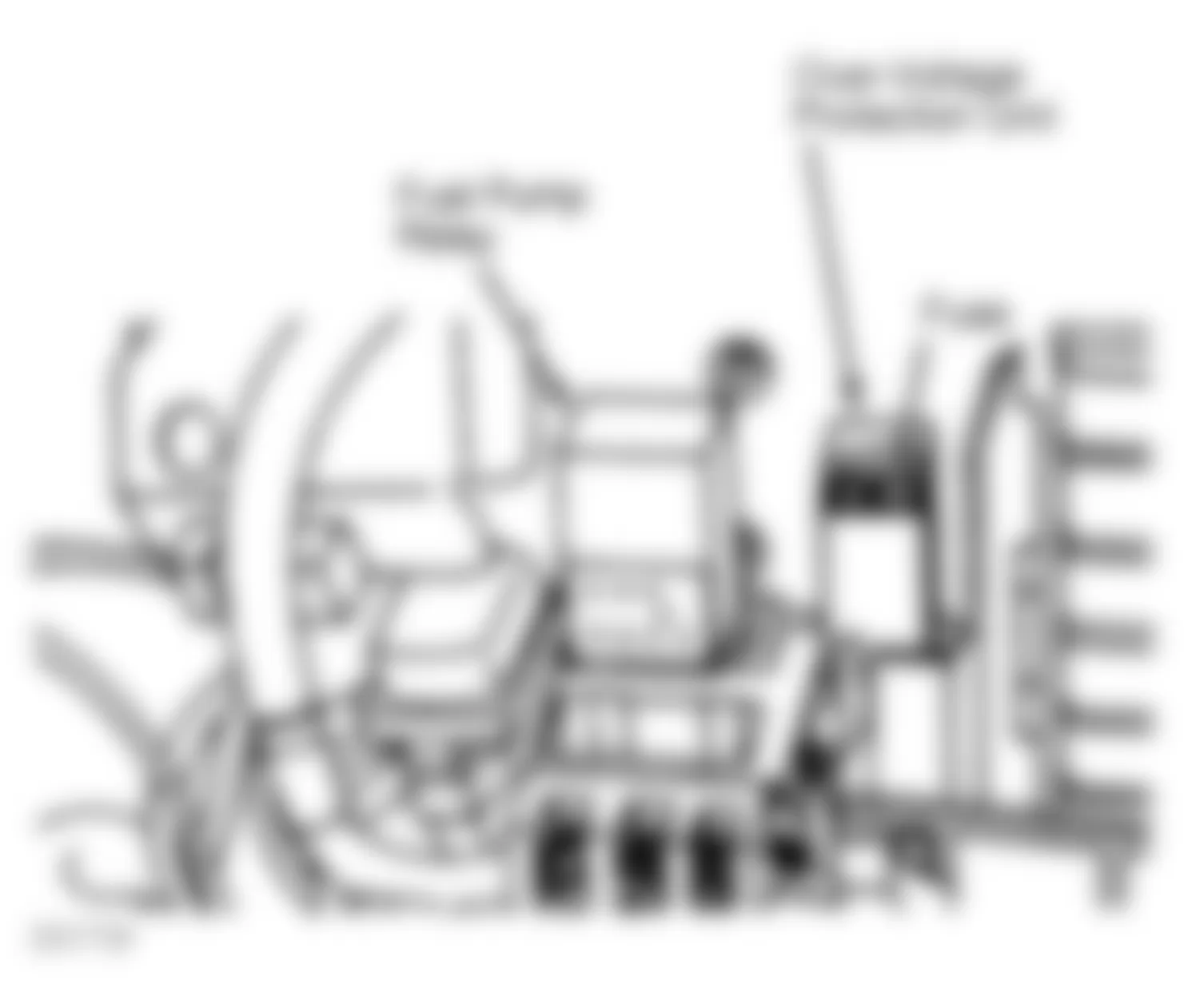 Mercedes-Benz 190E 1990 - Component Locations -  Component Locations (4 Of 5)